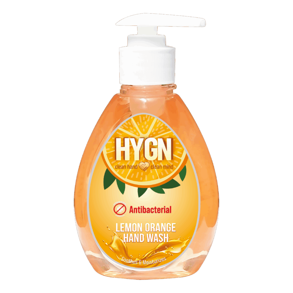 HYGN Hand Wash Liquid – Lemon Orange